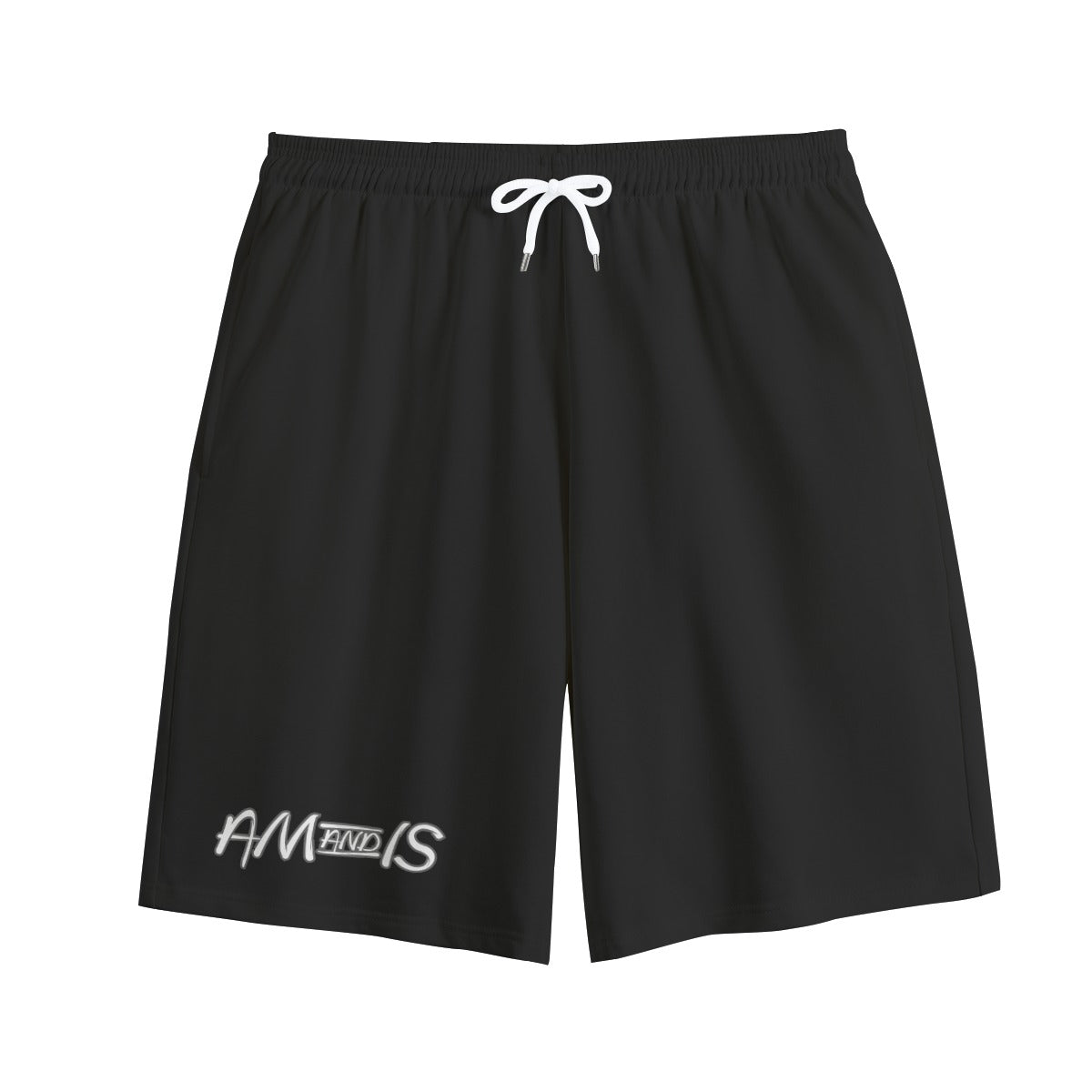 Black - AM&IS Men's Black Shorts | 100% Cotton - mens shorts at TFC&H Co.