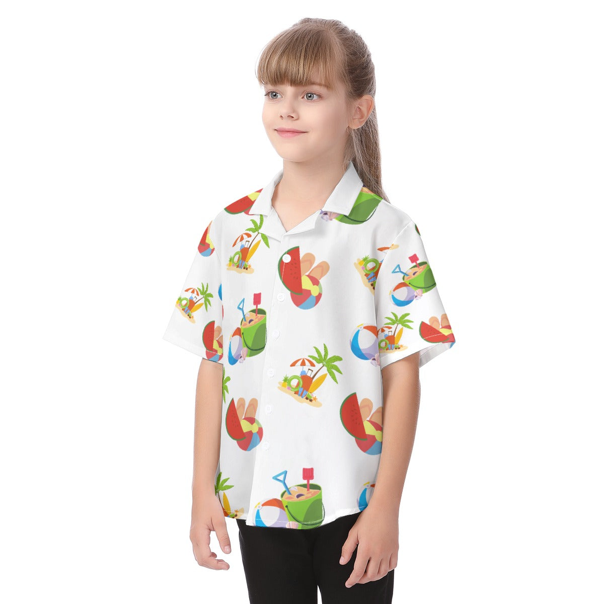 - Beach Goods Kid's Hawaiian Shirt - kids hawaiian shirt at TFC&H Co.