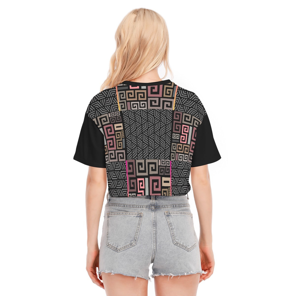 - Squared Women's Cropped T-shirt | 100% Cotton - womens t-shirt at TFC&H Co.