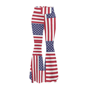 red-white-blue - Patriotic 4th of July Yoga Flared Pants - womens yoga pants at TFC&H Co.