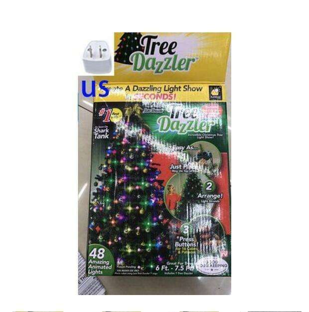 64pcs US - 64 and 48 Christmas Tree Light Shower Dazzler - Christmas Decoration at TFC&H Co.
