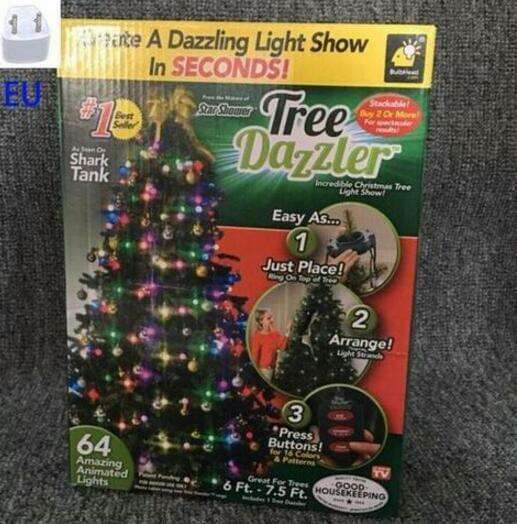EU - 64 and 48 Christmas Tree Light Shower Dazzler - Christmas Decoration at TFC&H Co.