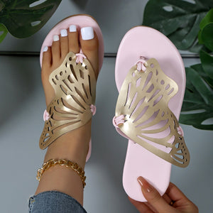 - Fashion Hollow Butterfly Flip-Flops For Women - womens sandals at TFC&H Co.