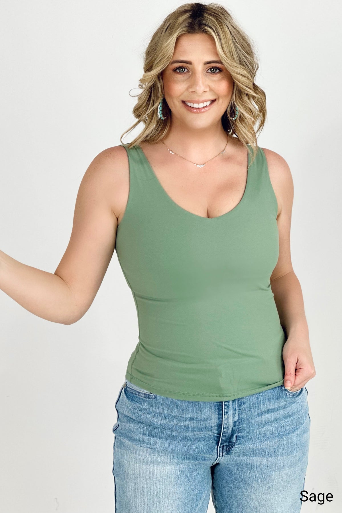 - 7 Colors - FawnFit Long Length Lift Tank 2.0 - Ships from The US - Tank Tops & Camis at TFC&H Co.