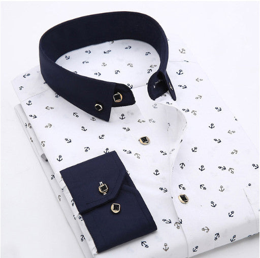 - Floral Print Men's Button Up Shirts - mens button up shirt at TFC&H Co.