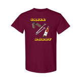 Maroon - Grill Daddy 2 Men's Heavy Cotton T-Shirt|Great Father's Day Gift - mens t-shirt at TFC&H Co.