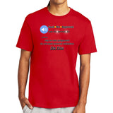 Red - Unisex Champion T-shirt - Seek No Approval - mens t-shirt at TFC&H Co.
