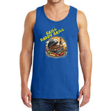 Royal Blue - Grill Daddy Grill Men's Heavy Cotton Tank Top| Great Father's Day Gift - mens tank top at TFC&H Co.