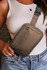 Desert Palm ONE SIZE 100%PU - Adjustable Strap Mini PU Leather Crossbody Bag - handbag at TFC&H Co.