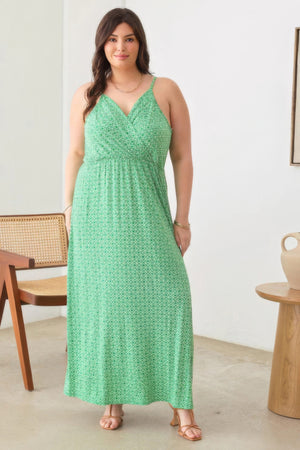 - Voluptuous (+) Plus Warp Bust Leg Slit Plus Size Maxi Dresses - womens plus size dress at TFC&H Co.