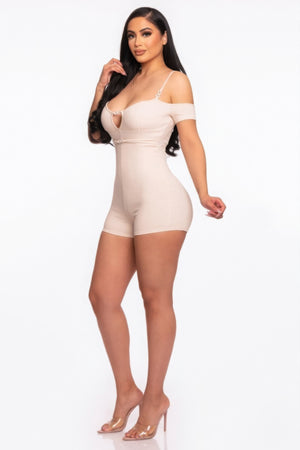 - Infinity Off-shoulder Knitted Women's Rompers - womens romper at TFC&H Co.