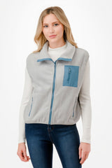 Slate Grey - Soft Fleece Vest - womens vest at TFC&H Co.