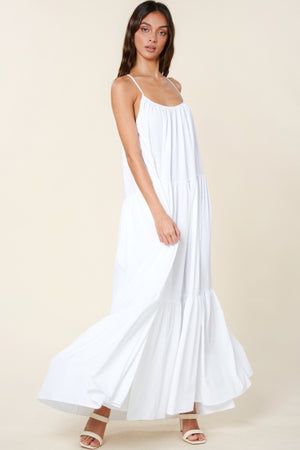 - Maxi Sun Dress With Pockets - womens dress at TFC&H Co.