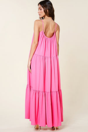 - Maxi Sun Dress With Pockets - womens dress at TFC&H Co.