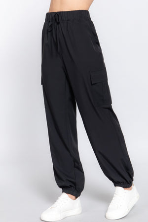 - Light Weight Stretch Woven Cargo Jogger Pants - womens joggers at TFC&H Co.