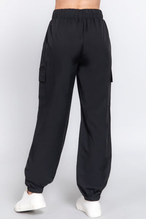 - Light Weight Stretch Woven Cargo Jogger Pants - womens joggers at TFC&H Co.