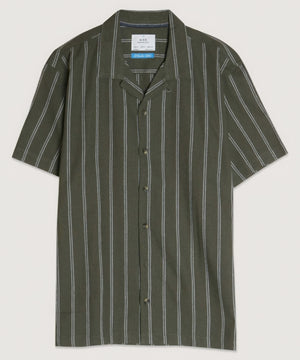 - Stripe camp shirt - Mens button up shirt at TFC&H Co.