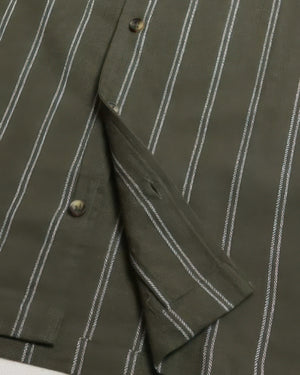 - Stripe camp shirt - Mens button up shirt at TFC&H Co.