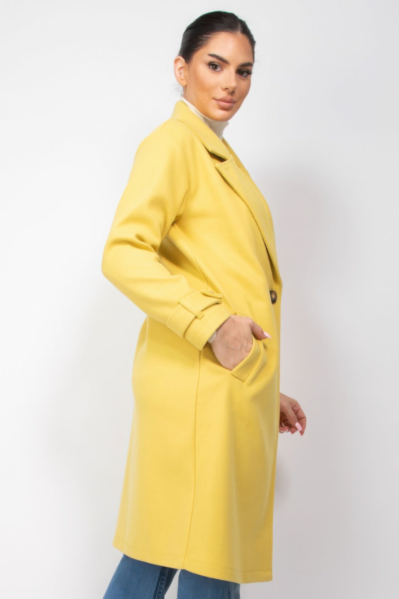 - Collar pocketed coat - womens coat at TFC&H Co.