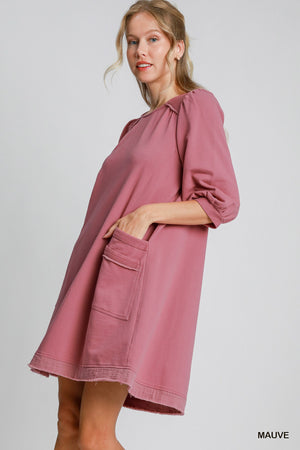 - French Terry Mini Dress - womens dress at TFC&H Co.