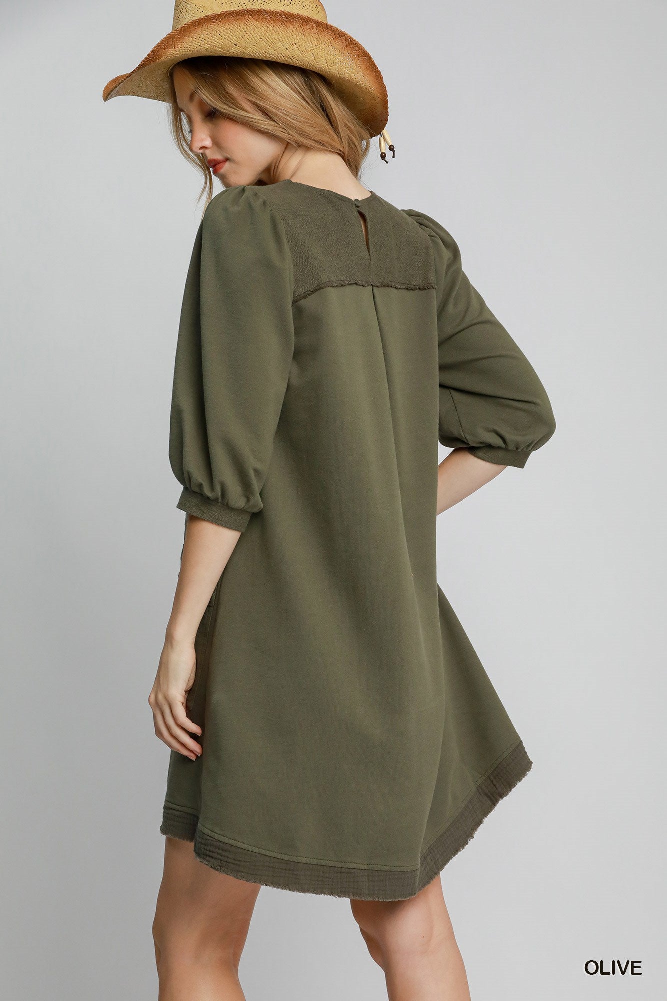 - French Terry Mini Dress - womens dress at TFC&H Co.