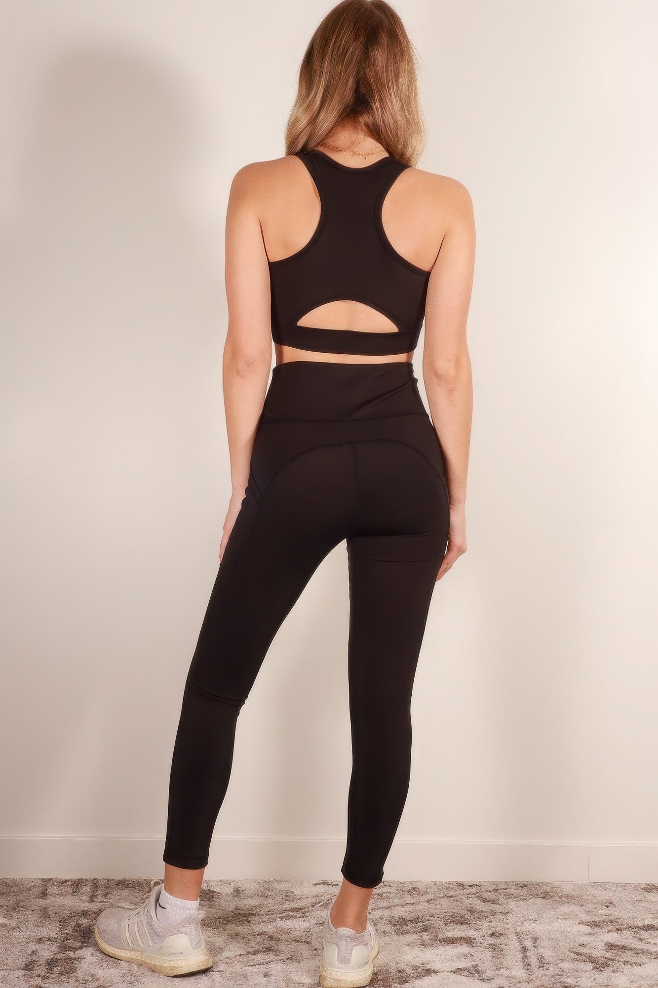 - Tank crop top & high waist leggings set - womens pants set at TFC&H Co.