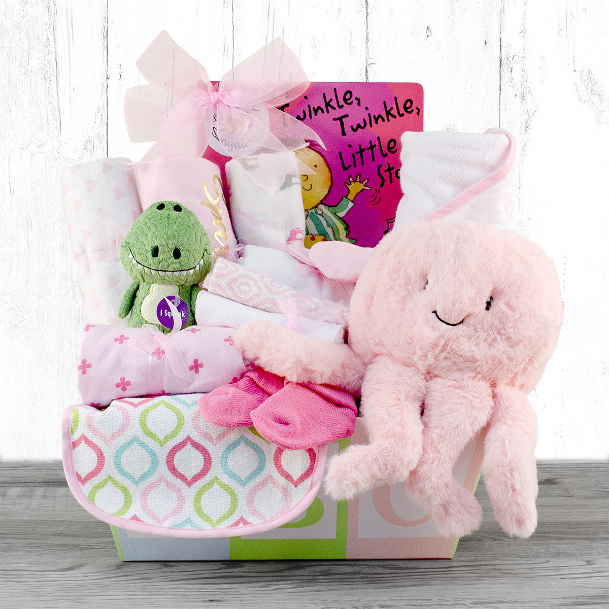 - Twinkle, Twinkle: Baby Girl Gift Basket - Gift basket at TFC&H Co.