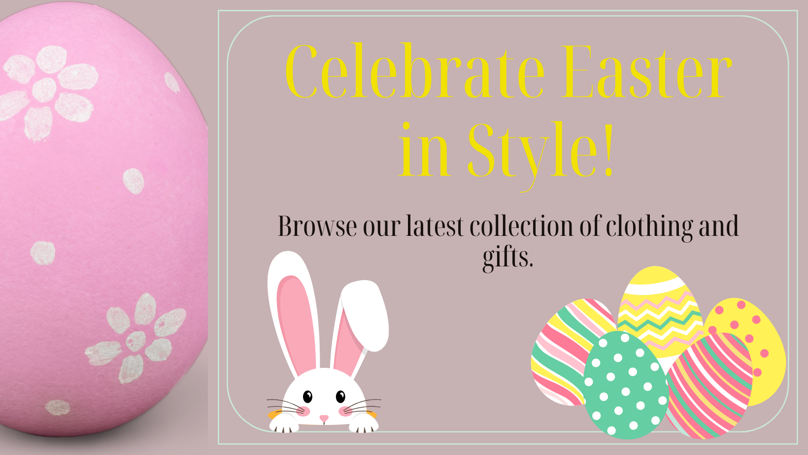 Celebrate Easter in style with gifts and clothing from TFC&H Co.