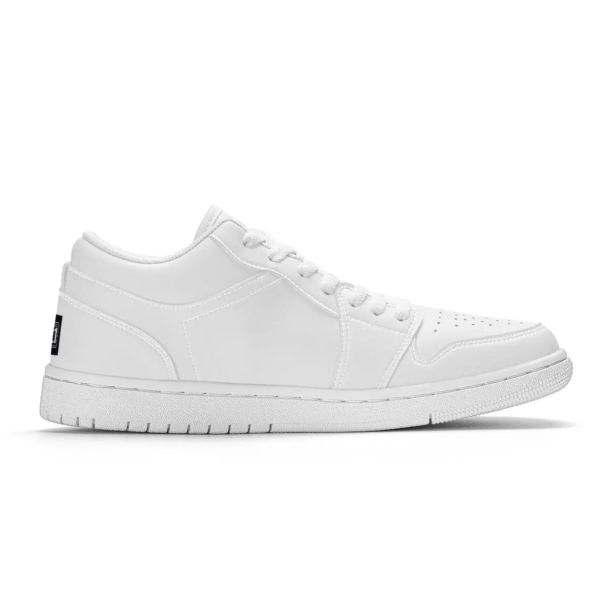 - ClassA1 Emblem Low Top Sneakers - White - Low-Top Sneakers at TFC&H Co.