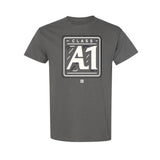 Charcoal - ClassA1 Heavy Cotton T-Shirt - t-shirt at TFC&H Co.