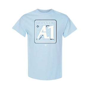 Light Blue - ClassA1 Heavy Cotton T-Shirt - t-shirt at TFC&H Co.