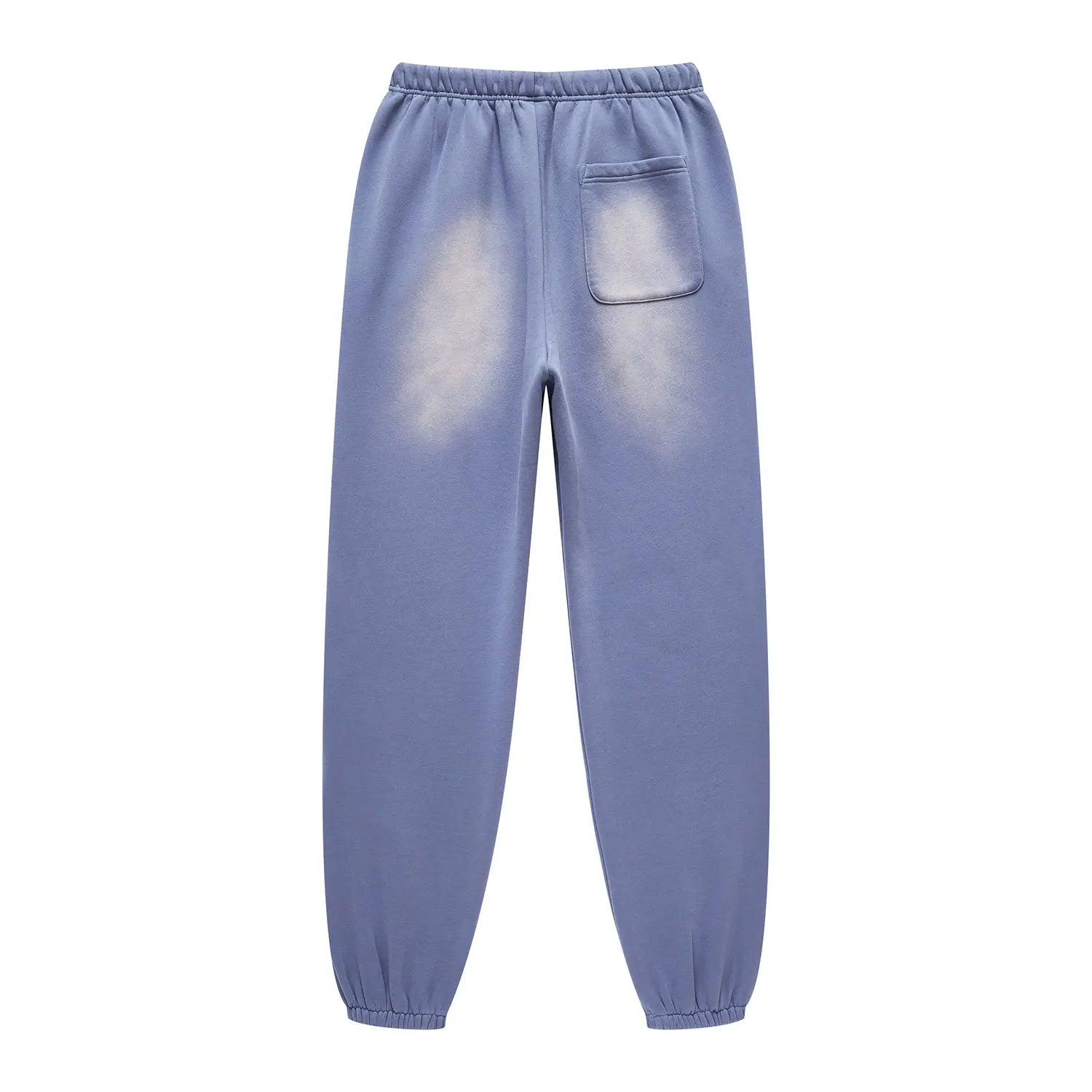 ClassA1 (Denim Blue)Streetwear Unisex Monkey Washed Dyed Fleece Joggers - Unisex Joggers at TFC&H Co.