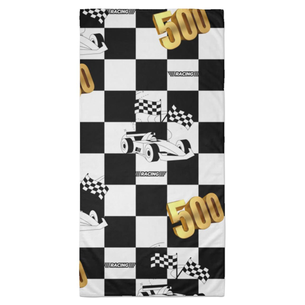 WHITE ONE SIZE - Indy 500 Towel - 35x70 - Ships from The US - Towels at TFC&H Co.