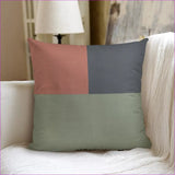 S multi-colored - Eclectic 3 Double Sided Couch Pillow with Pillow Inserts - couch pillow at TFC&H Co.