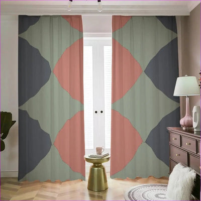 multi-colored - Eclectic 4 Blackout Curtains | 265(gsm) - blackout curtains at TFC&H Co.