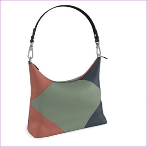 - Eclectic Authentic Leather Designer Square Hobo Bag - Square Hobo Bag at TFC&H Co.
