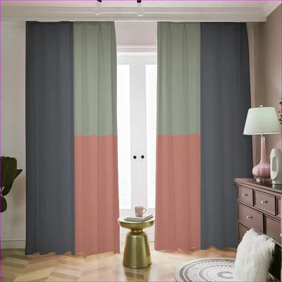 multi-colored Eclectic Blackout Curtains | 265(gsm) - blackout curtains at TFC&H Co.