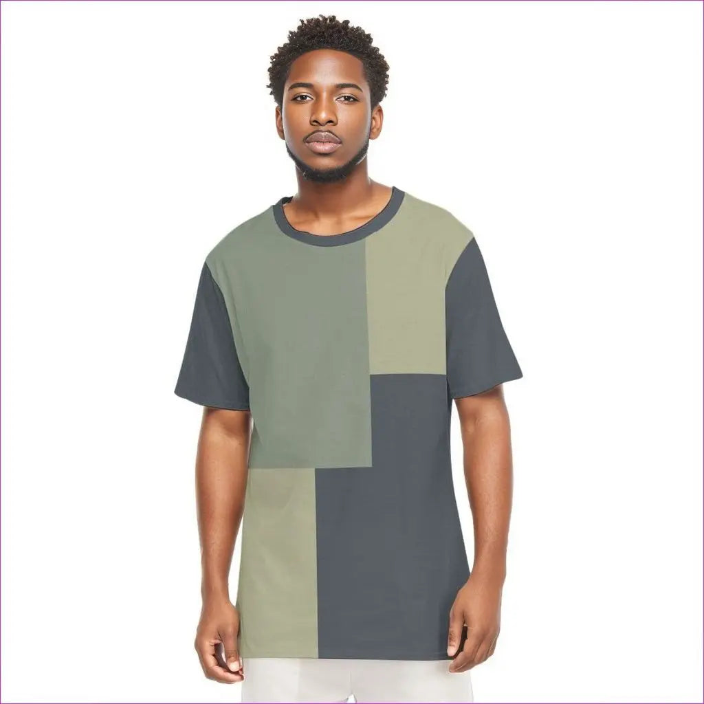 multi-colored - Eclectic Men's O-Neck T-Shirt | Organic Cotton - mens t-shirt at TFC&H Co.