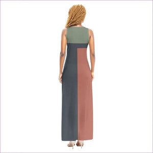- Eclectic Womens Maxi Vest Dress - womens maxi dress at TFC&H Co.