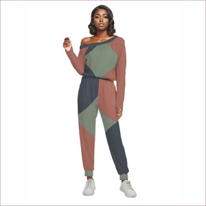 - Eclectic Womens Off-Shoulder Jumpsuit - womens jumpsuit at TFC&H Co.