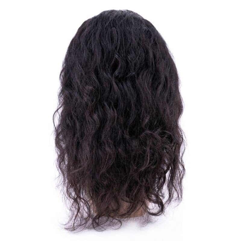 - Raw Indian Curly 13x4 Transparent Lace Front Wig - wigs at TFC&H Co.
