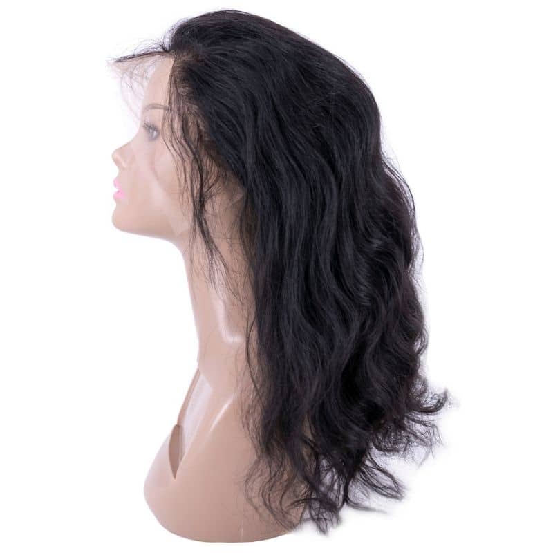 Raw Indian Wavy 13x4 Transparent Lace Front Wig