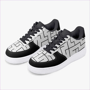 - Labyrinth Low-Top Leather Sports Sneakers - unisex shoe at TFC&H Co.