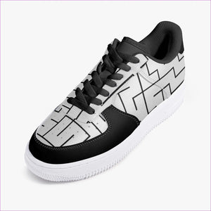 Labyrinth Low-Top Leather Sports Sneakers - unisex shoe at TFC&H Co.
