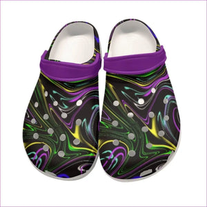 - Mandala Skewed Womens Classic Clogs - womens clogs at TFC&H Co.