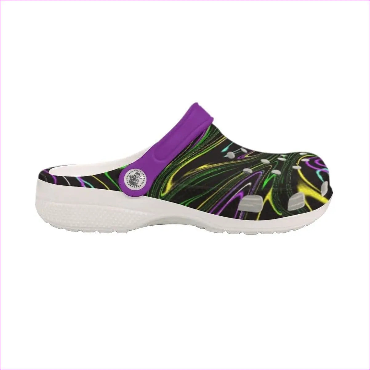 - Mandala Skewed Womens Classic Clogs - womens clogs at TFC&H Co.