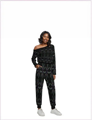 - Mandala Womens Off-Shoulder Jumpsuit - womens jumpsuit at TFC&H Co.