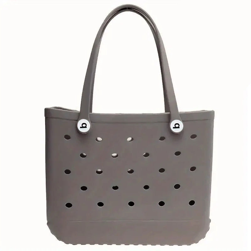grey 36*30*12cm - EVA Bogg Beach Bag Basket Handbag - handbag at TFC&H Co.
