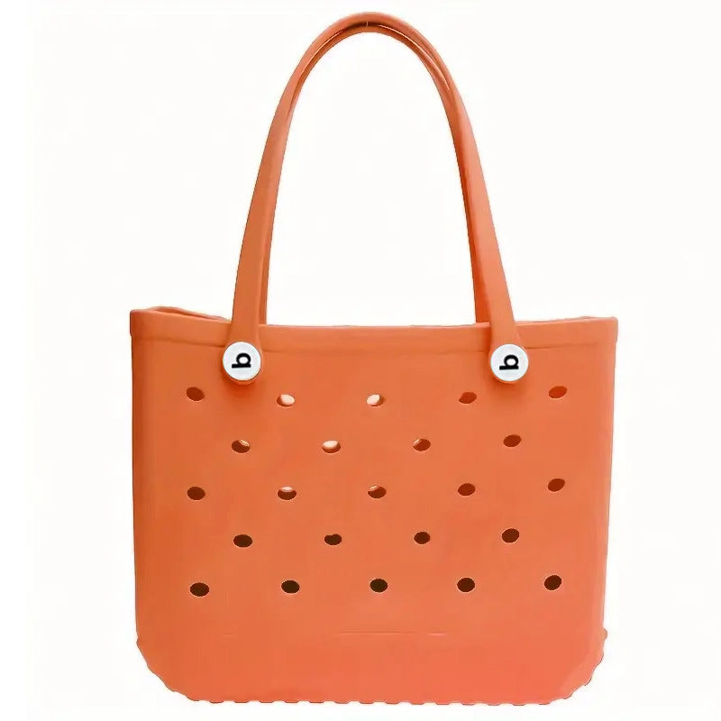 orange 36*30*12cm - EVA Bogg Beach Bag Basket Handbag - handbag at TFC&H Co.