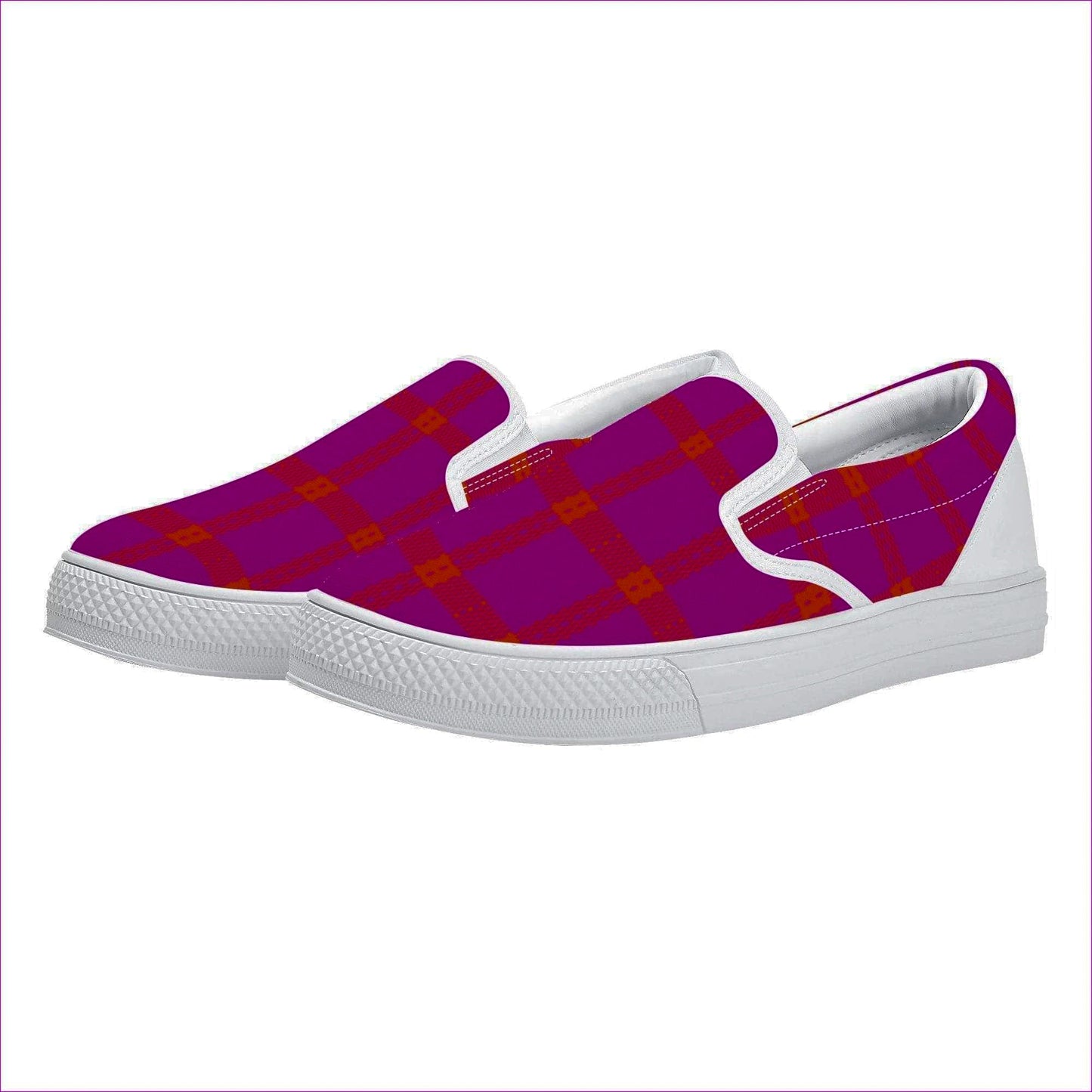Perfusion Plaid Slip-on Shoes - women's shoe at TFC&H Co.